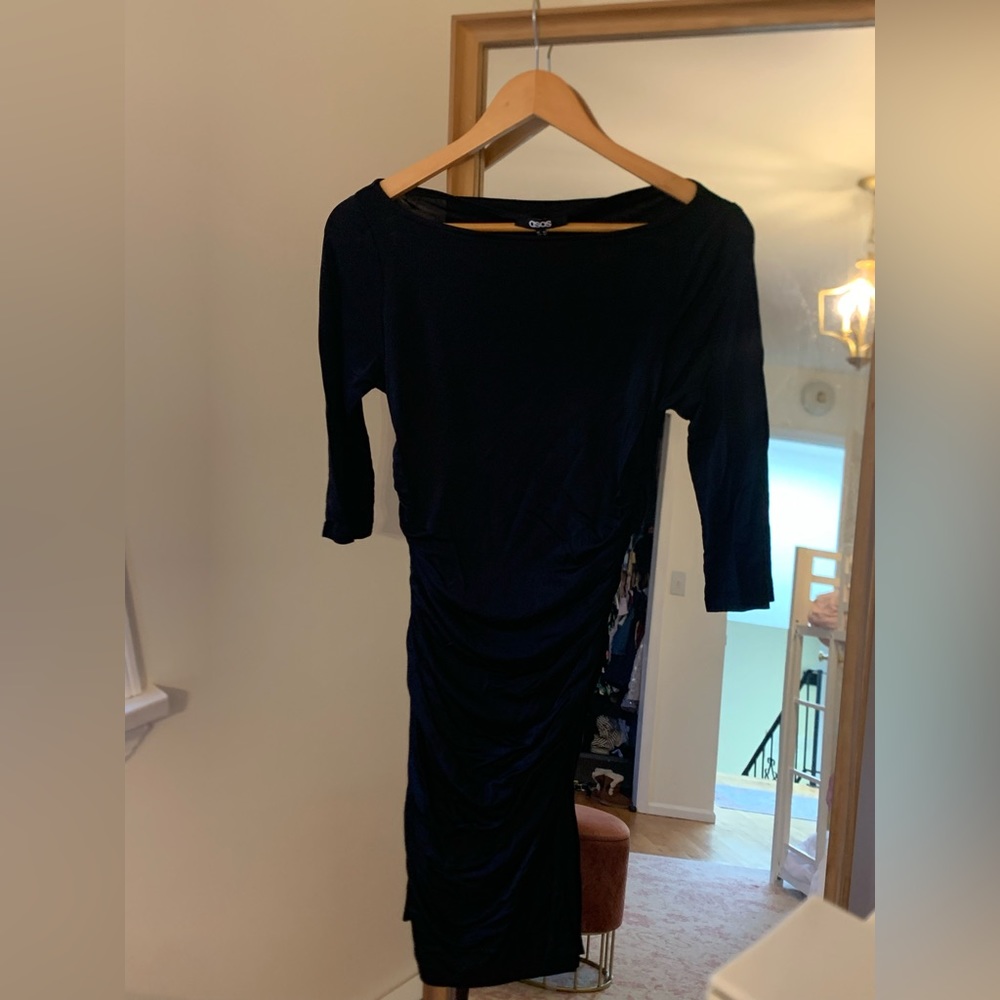 ASOS Black Bodycon Dress Size 6